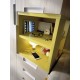 Dormitorio puente Juvenil con cama, armario y escritorio Ref YH105