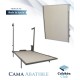 Cama Abatible vertical con estructura metálica disponible en diferentes colores Ref F12000