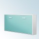 Cama Abatible Horizontal disponible en diferentes colores Ref E10000