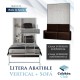 Litera Abatible Vertical Matrimonial con Sofá Ref N36000