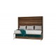 Cama Abatible Horizontal con Sofá disponible en diferentes medidas y colores Ref N41000
