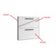Pack Litera Abatible Horizontal y Colchones Viscoelasticos Ref N25000