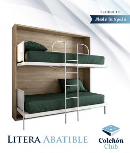 Litera Abatible Horizontal con opción de Altillo Ref N30000