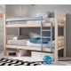 Litera y mesitas fabricadas en madera y acabado lacado Ref JI21