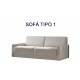 Pack Cama Abatible Vertical con Sofá y Colchón Viscoelastico Ref N28000