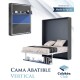 Cama Abatible Vertical con estante sincronizado y puerta en 3 colores Ref N47000