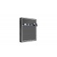 Pack Cama Abatible Vertical con estante sincronizado y colchón viscoelástico Ref N48000