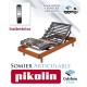 Somier Articulable Eléctrico Pikolin modelo Futurlam Eléctrico con bastidor en madera Ref P32100