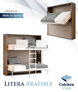 Litera Abatible Horizontal con opción de Altillo Ref N56000