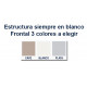 Pack Litera Abatible Horizontal con escritorio y 2 Colchones Viscoelasticos Ref T77000