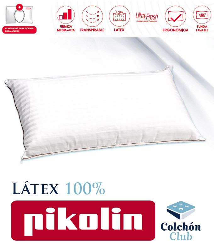 Almohada Pikolin modelo Látex con tratamiento Ultrafresh Ref P19000