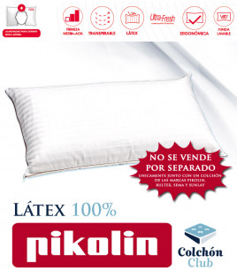 Almohada Pikolin modelo Látex con tratamiento Ultrafresh Ref P19000PACK