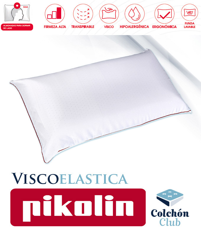 Almohada de Pikolin modelo Visco Top con Núcleo viscoelastico Ref P40100