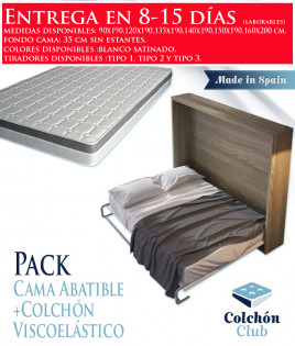 Comprar Cama abatible horizontal SPACE Cama 120 x 190