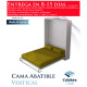 Cama Abatible Vertical disponible en diferentes medidas y colores Ref N13000