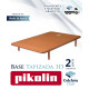 Base Tapizada de Pikolin modelo Divanlin 3D con patas de Madera Ref P68000PACK