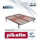 Somier multiláminas Pikolin modelo SM26R con Soportes de caucho antideslizantes Ref P29000