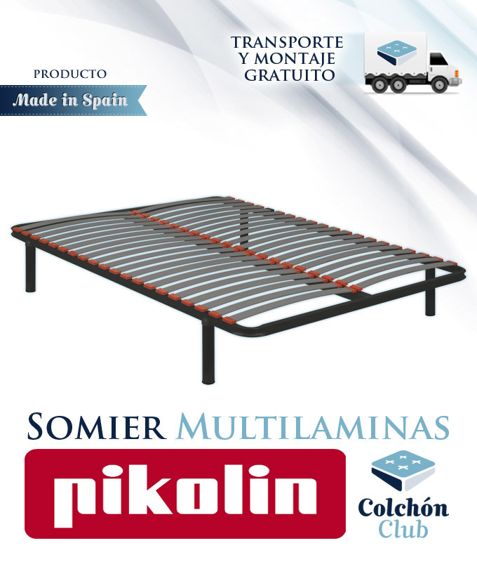 Somier multiláminas Pikolin modelo SG20 Ref P21000