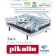 Pack Pikolin, colchón modelo Ecopik y Base tapizada Ref P267000