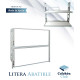 Litera Abatible Horizontal con estructura metálica Ref CM12000