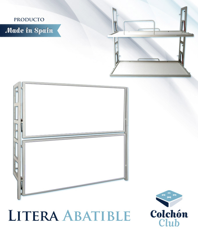 Litera Abatible Horizontal con estructura metálica Ref CM12000