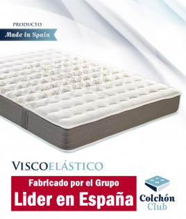 Colchón viscoelástico fabricado por el grupo Pikolin en España Ref P59000
