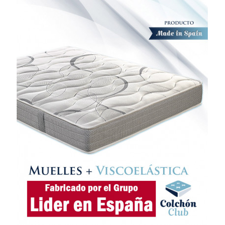 Pack Colchón viscoelástico modelo Arken y Somier multiláminas fabricado por  el Grupo Lider en España