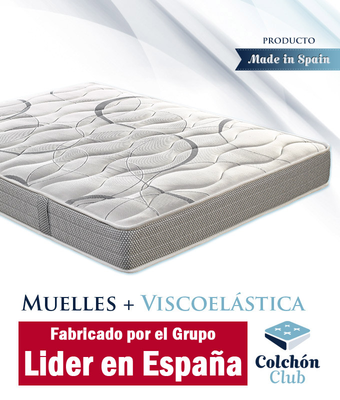 Sobrecolchón Topper Viscoelástica y Gel - MemoryGel Doble 140x190