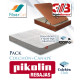 Pack Pikolin, Colchón Modelo Europa y Canapé de Madera Pikolin Ref P321000