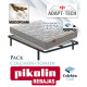 Pack Pikolin, Colchón Modelo America y Somier Multiláminas SG16 Ref P328000