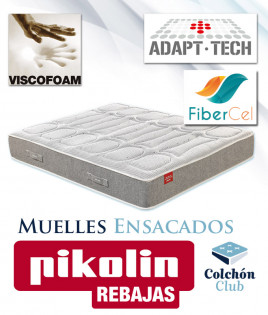 Campaña Pikolin, Oferta por tiempo Limitado de Colchón de muelles ensacados Modelo Africa Ref P332000