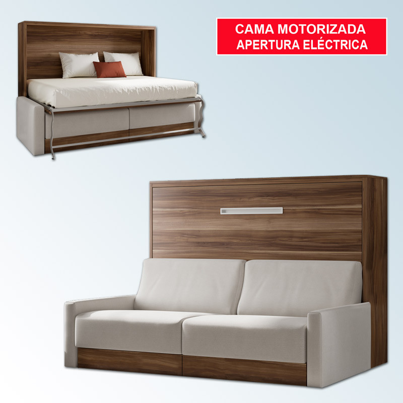 Cama Abatible Horizontal con y Apertura Eléctrica