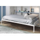 Dormitorio con cama abatible individual con altillo, armario y estantería Ref Z35
