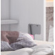 Dormitorio con cama abatible vertical con altillo armario rincón y escritorio Ref Z55