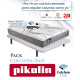 Pack Pikolin, colchón modelo Freshpik y Base tapizada Ref P264000