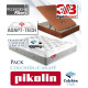 Pack Pikolin, Colchón Pikolin modelo Sleep con muelles ensacados y Canapé de madera Pikolin Ref P439000