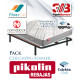 Pack Pikolin, Colchón de Muelles Modelo Arce y Somier Multiláminas SG16 Ref P358000