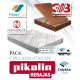 Pack Pikolin, Colchón de Muelles Modelo Arce y Canapé de Madera Pikolin Ref P361000