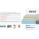 Pack Bultex, Colchón viscoelástico de gama alta Bultex modelo Quasar y Base Tapizada Ref P256000
