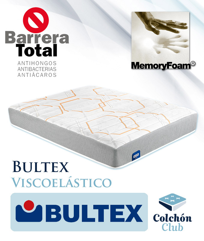 Colchón Bultex modelo Draco con Memory Foam Ref B22000