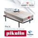 Pack Pikolin, Colchón Pikolin modelo Cherry con muelles Ensacados y Somier Multiláminas SG16 Ref P295000