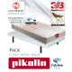 Pack Pikolin, Colchón modelo Pear y Base tapizada Sunlay Ref P228000