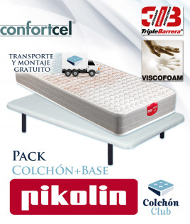 Pack Pikolin, Colchón Modelo Asia y Somier Multiláminas SG16