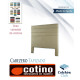 Cabecero tapizado acolchado en rayas horizontales Ref CT05