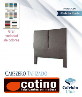 Cabecero tapizado con corte central Ref CT08