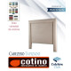 Cabecero tapizado con acolchado en forma de marco perimetral Ref CT09
