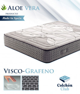 Colchón con Visco-Grafeno y Aloe Vera Ref I18000