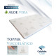Topper Viscoelástico Aloe Vera Ref I24000