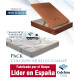 Pack Colchón de muelles Ensacados y Canapé de madera Pikolin Ref P78000