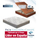 Pack Colchón de muelles ensacados y Canapé de madera Pikolin Ref P88000